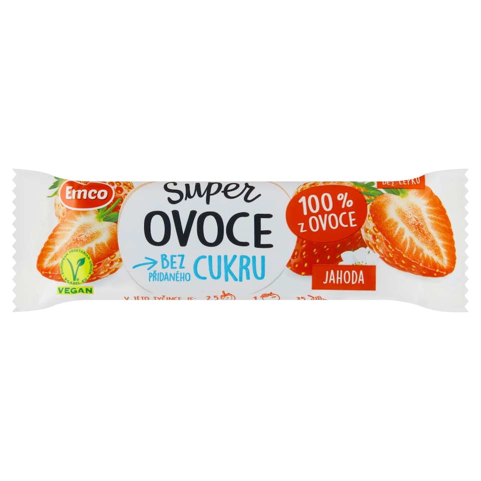 Emco Super Ovoce Jahoda 30g