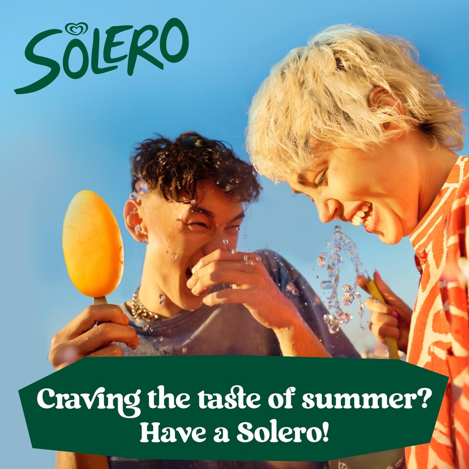image 1 of Solero Exotic Ice Cream Lollies 6 x 90ml