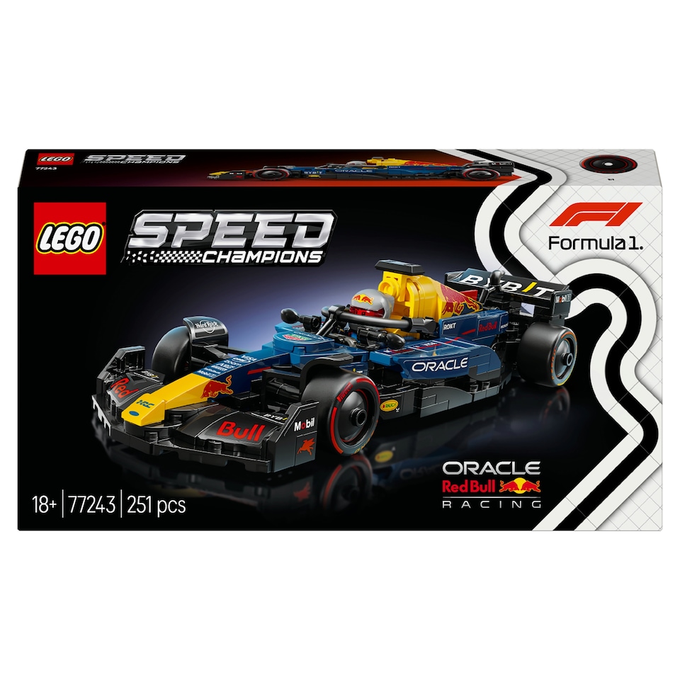 LEGO Speed Champions 77243 Oracle Red Bull Racing RB20 F1 versenyautó  1. kép