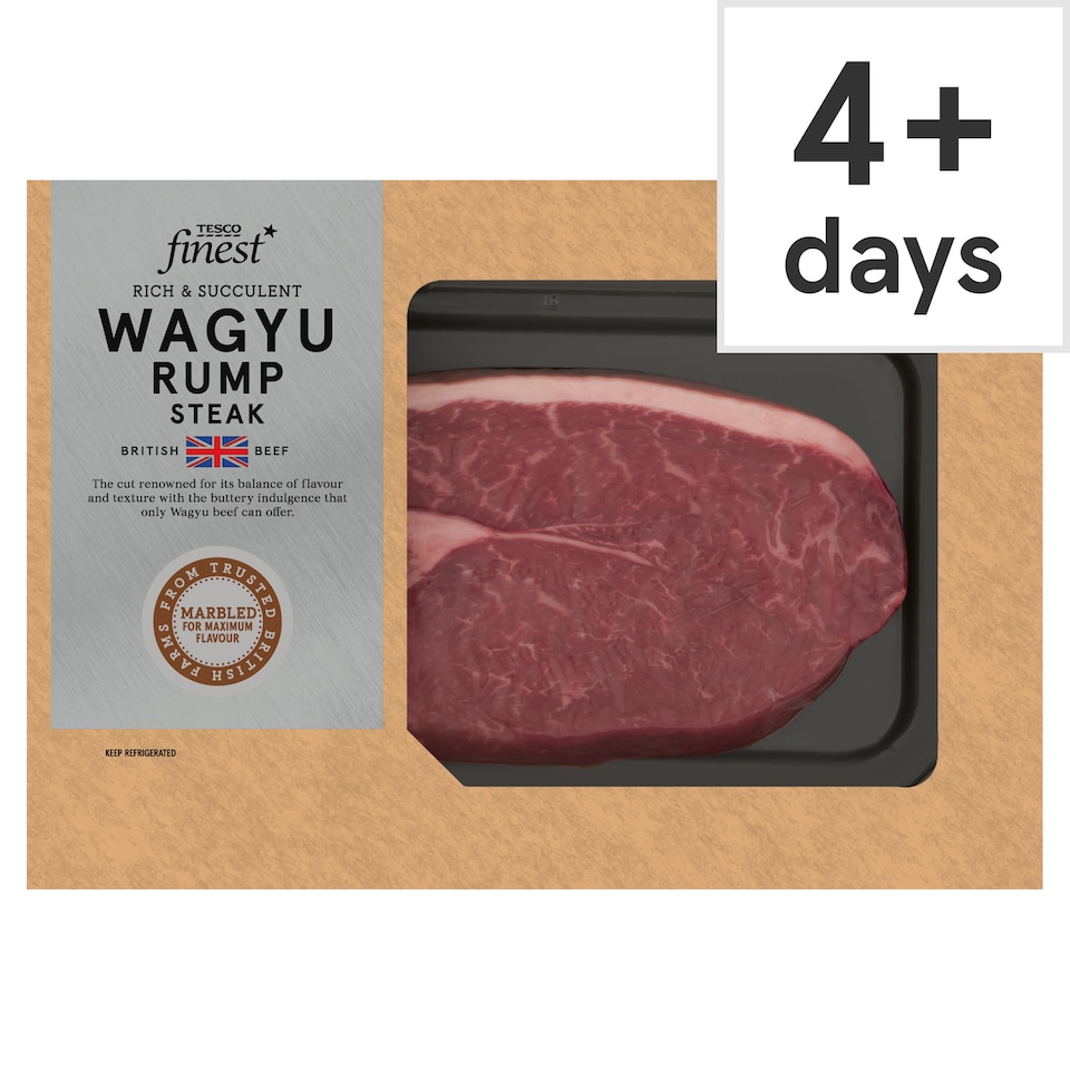 Tesco Finest Wagyu Rump 250g