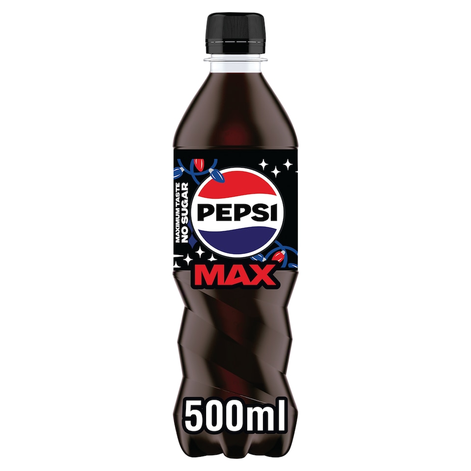 image 1 of Pepsi Max No Sugar Cola Bottle 500ml
