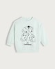 image 4 of Disney 101 Dalmatians Cotton Rich Sweatshirt in Blue