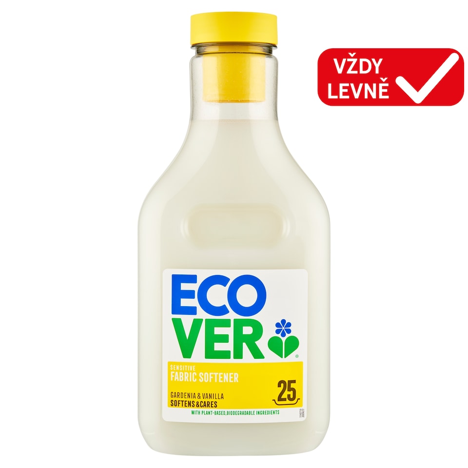 Obrázek 1 pro produkt Ecover Gardenia & Vanilla aviváž 25 praní 750ml