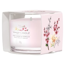 Yankee Signature Pink Cherry Vanilla Votive Candle 37g