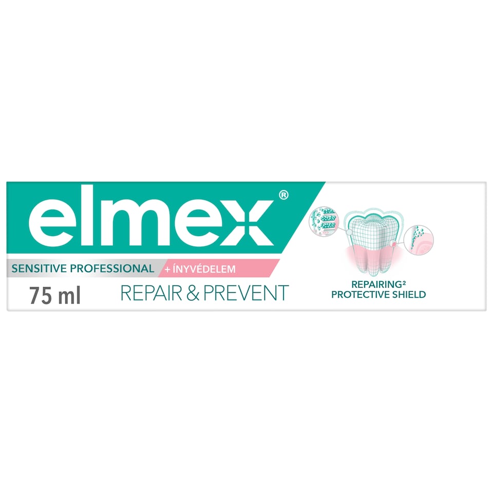 elmex Sensitive Repair & Prevent fogkrém érzékeny fogakra 75 ml 1. kép