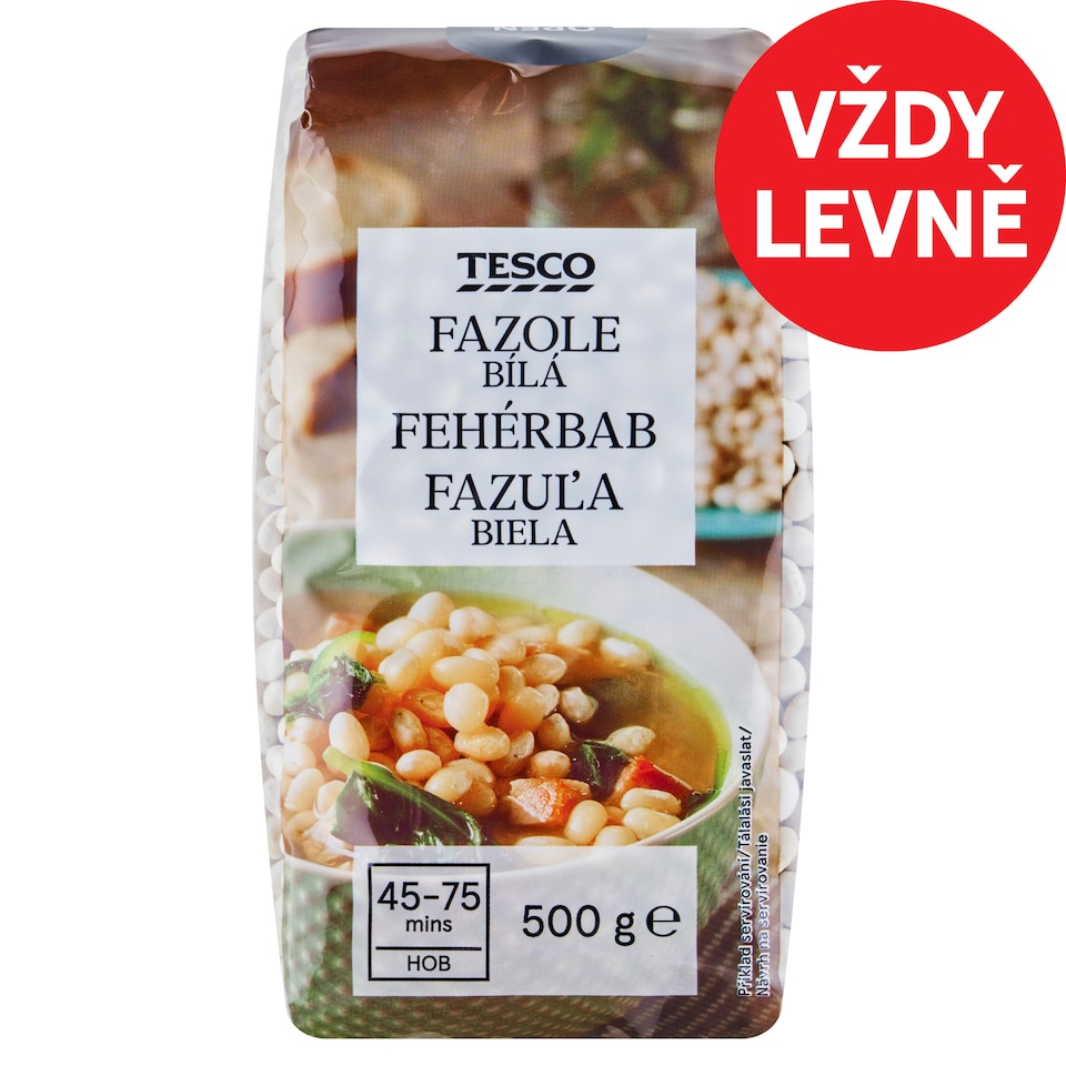 Tesco Fazole bílá 500g
