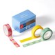image 3 of Paperchase Retro Doodle Set of 5 Washi Tapes