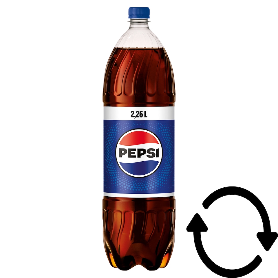 Pepsi colaízű szénsavas üdítőital cukorral és édesítőszerekkel 2,25 l