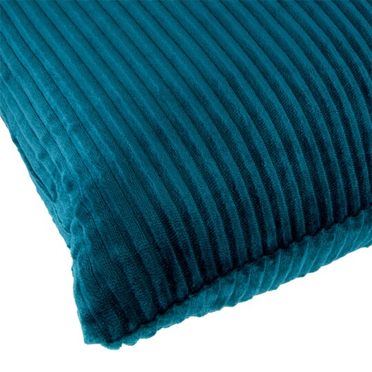 Tesco Teal Jumbo Cord Cushion Tesco Groceries