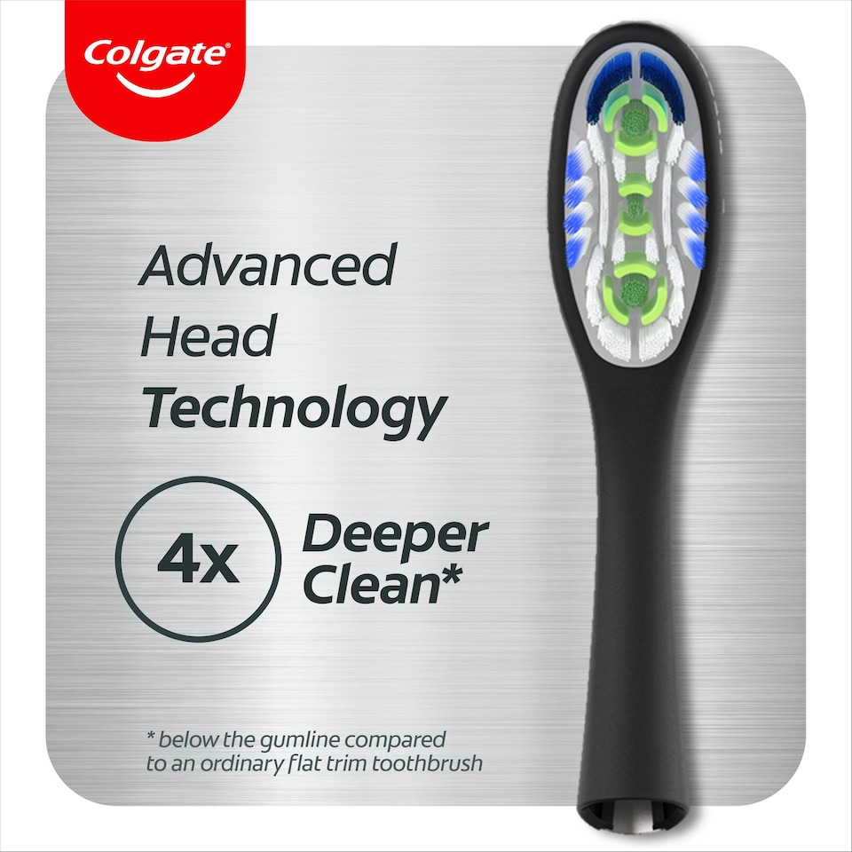 image 1 of Colgate Link Deep Clean Toothbrush Replacement Heads 2Pack