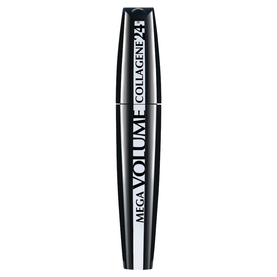 image 1 of L'Oreal Paris Mega Volume 24 HourCollagen Mascara Extra Black 9Ml