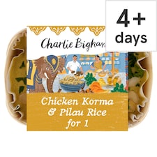 Charlie Bigham's Chicken Korma & Pilau Rice 405g