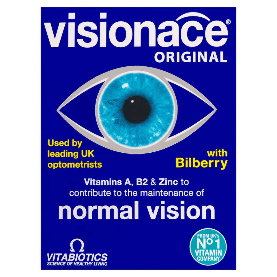 Vitabiotics Visionace Original Vitamin and Mineral Tablets 30s