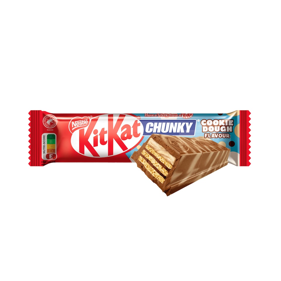 KitKat Chunky cookie dough flavour Tyčinka 42g