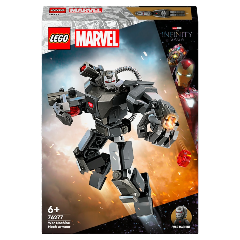 Obrázek 1 pro produkt LEGO Marvel 76277 War Machine v robotickém brnění