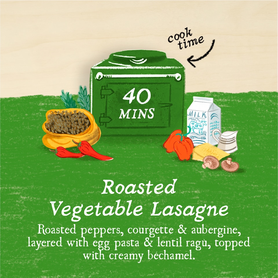 image 1 of Charlie Bigham's Roasted Vegetable Lasagne for 2 690g