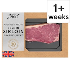 Tesco Finest AA Bone In Sirloin Sharing Steak