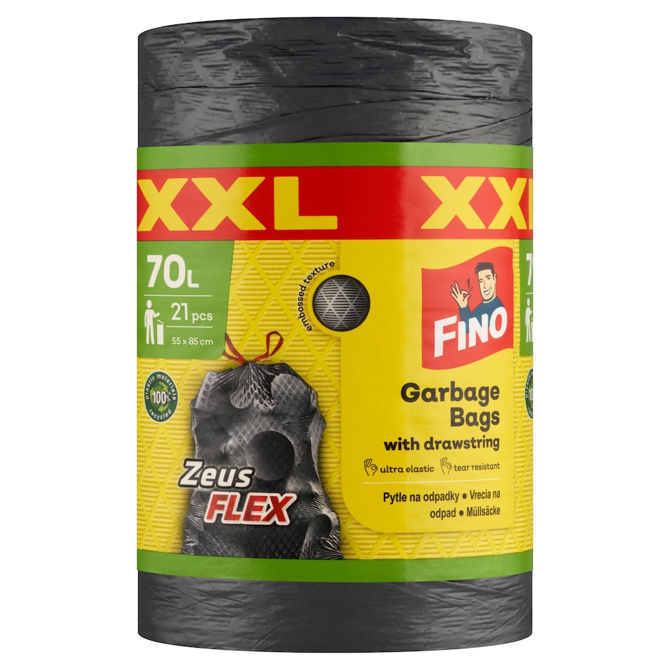 Obrázek 1 pro produkt Fino Zeus Flex pytle na odpadky 70l 21 ks
