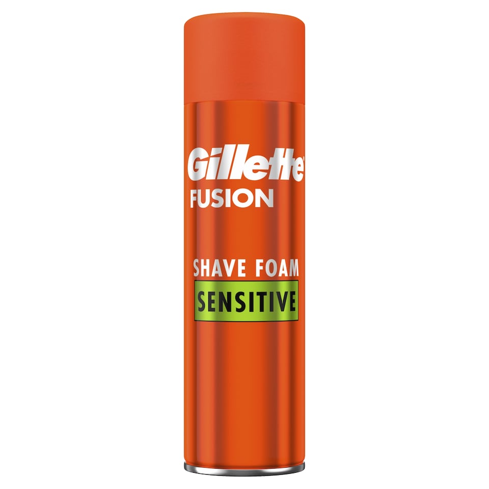 image 1 of Gillette Fusion5 Ultra Sensitive Shave Foam 250Ml