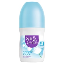 Soft & Gentle Cotton Touch Antiperspirant Deodorant Roll On 50ml