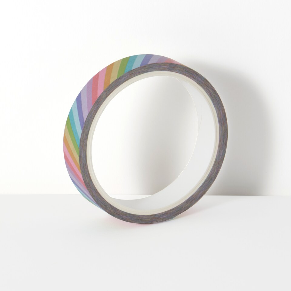 image 1 of Paperchase Rainbow 20m Washi Tape