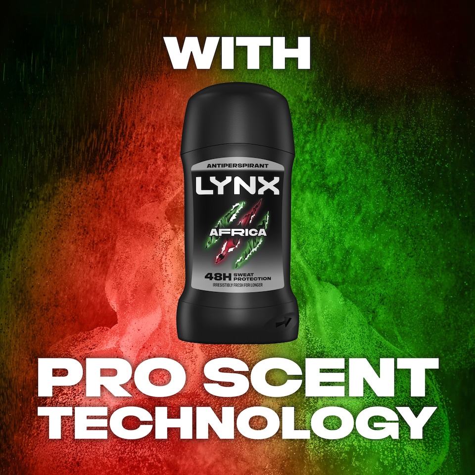 image 1 of Lynx Africa 48h Stick Antiperspirant Deodorant 50ml