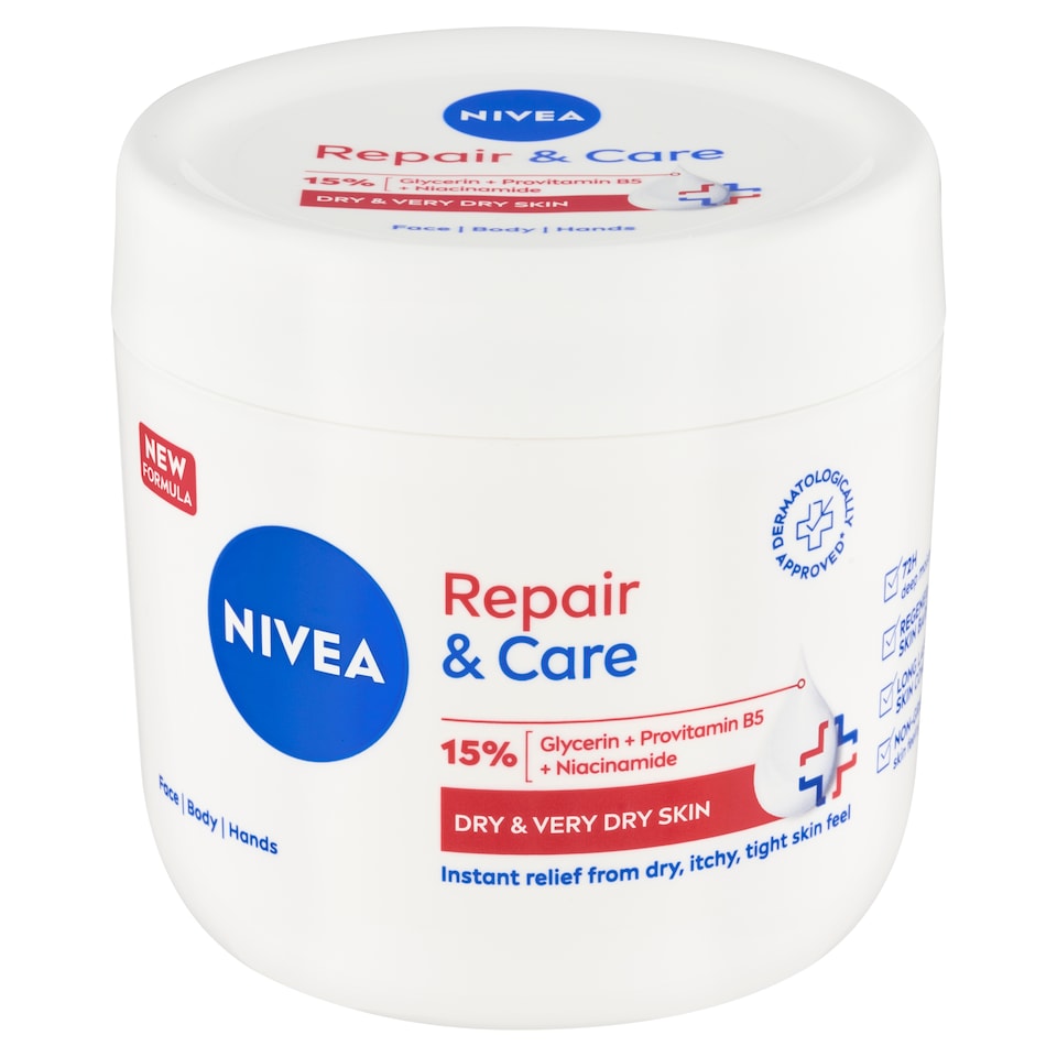 Nivea Repair & Care Tělový krém 400ml