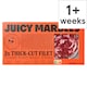 image 1 of Juicy Marbles 2 Thick-Cut Fillet Plant Based Steaks 226g