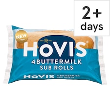 Hovis Buttermilk Sub Rolls 4 Pack