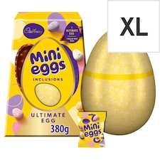 Cadbury Mini Eggs Inclusions Ultimate Chocolate Easter Egg 380g