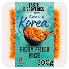 Tesco TASTE DiSCOVERiES Flavours of Korean Fiery Fried Rice 300g