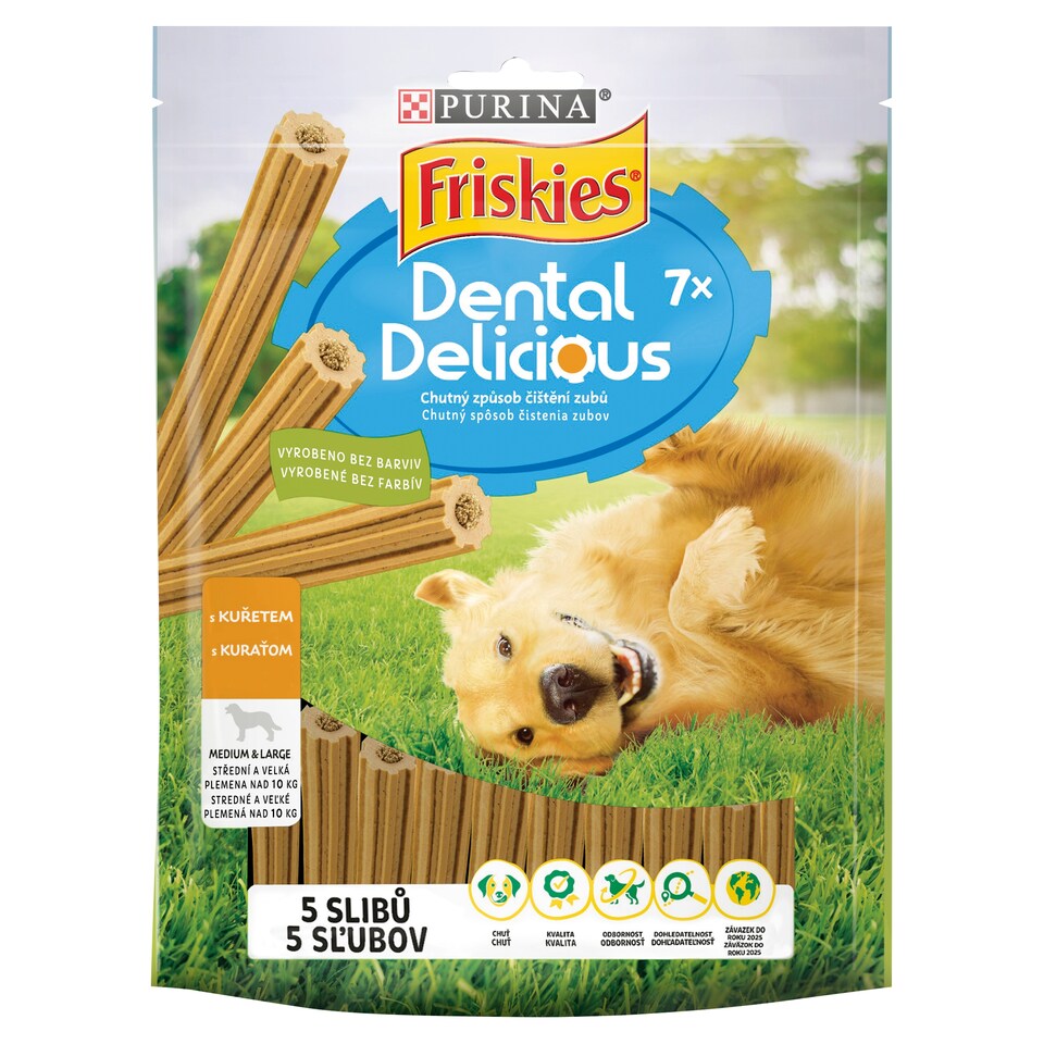 FRISKIES Dental Delicious s kuraťom 200 g