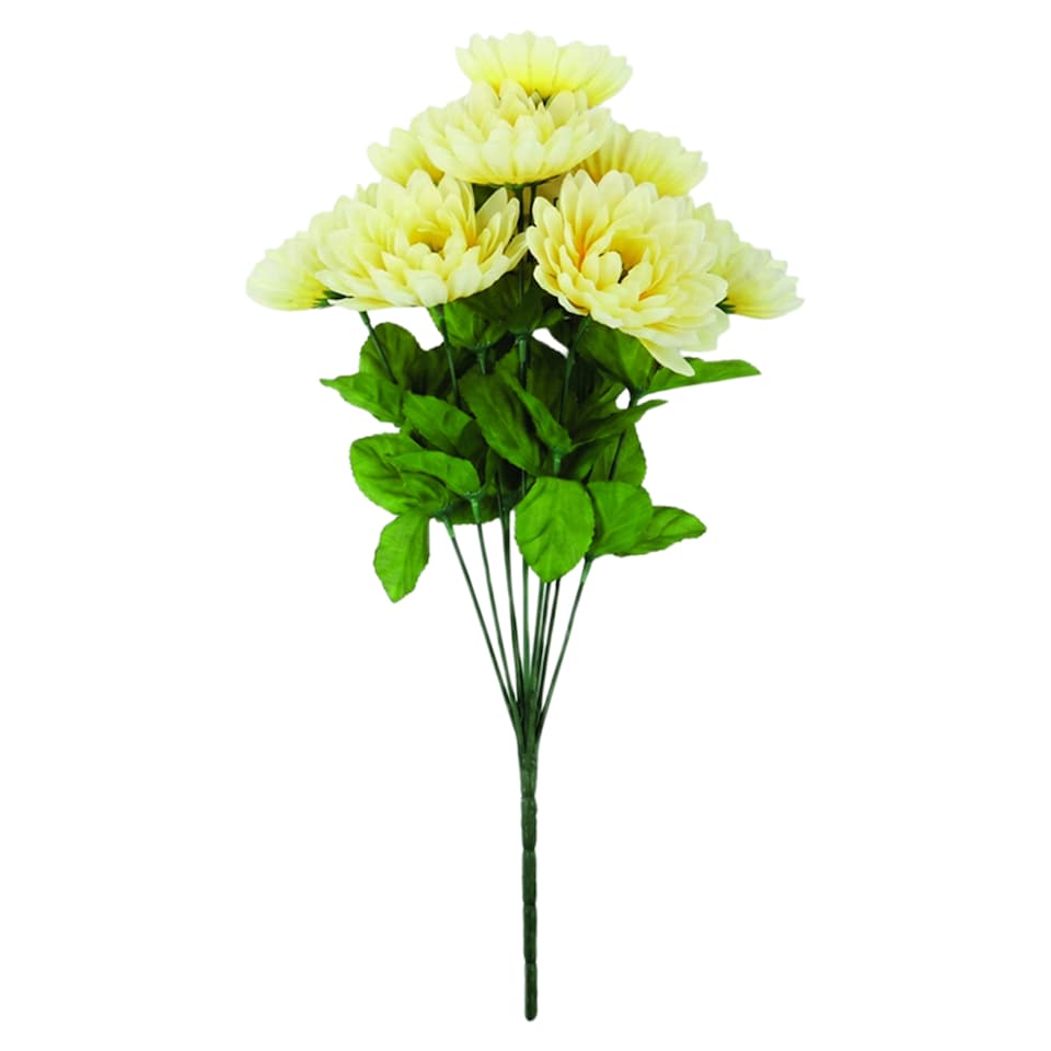 Krizantém csokor dekoráció 48 cm  1. kép