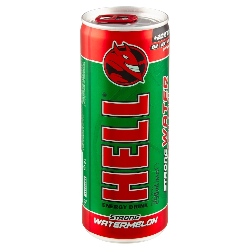 image 1 of Hell Watermelon Strong Energy Drink 250ml