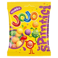 JOJO Špuntíci želé na bázi škrobu s ovocnými příchutěmi 80g