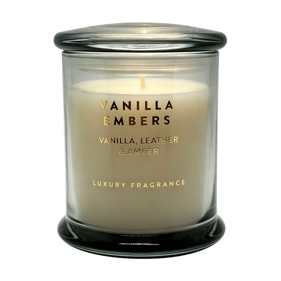 image 1 of F&F Home Classic Vanilla Embers Scented Candle 230g