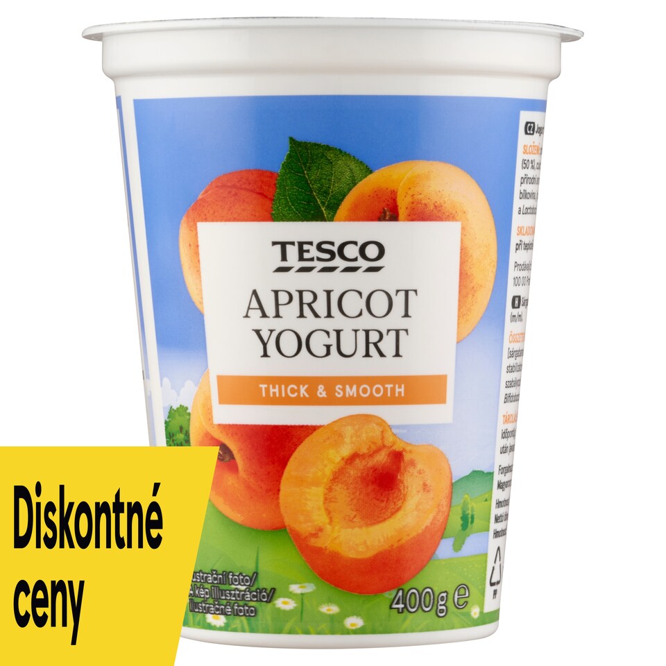 Tesco Jogurt marhuľový 400 g