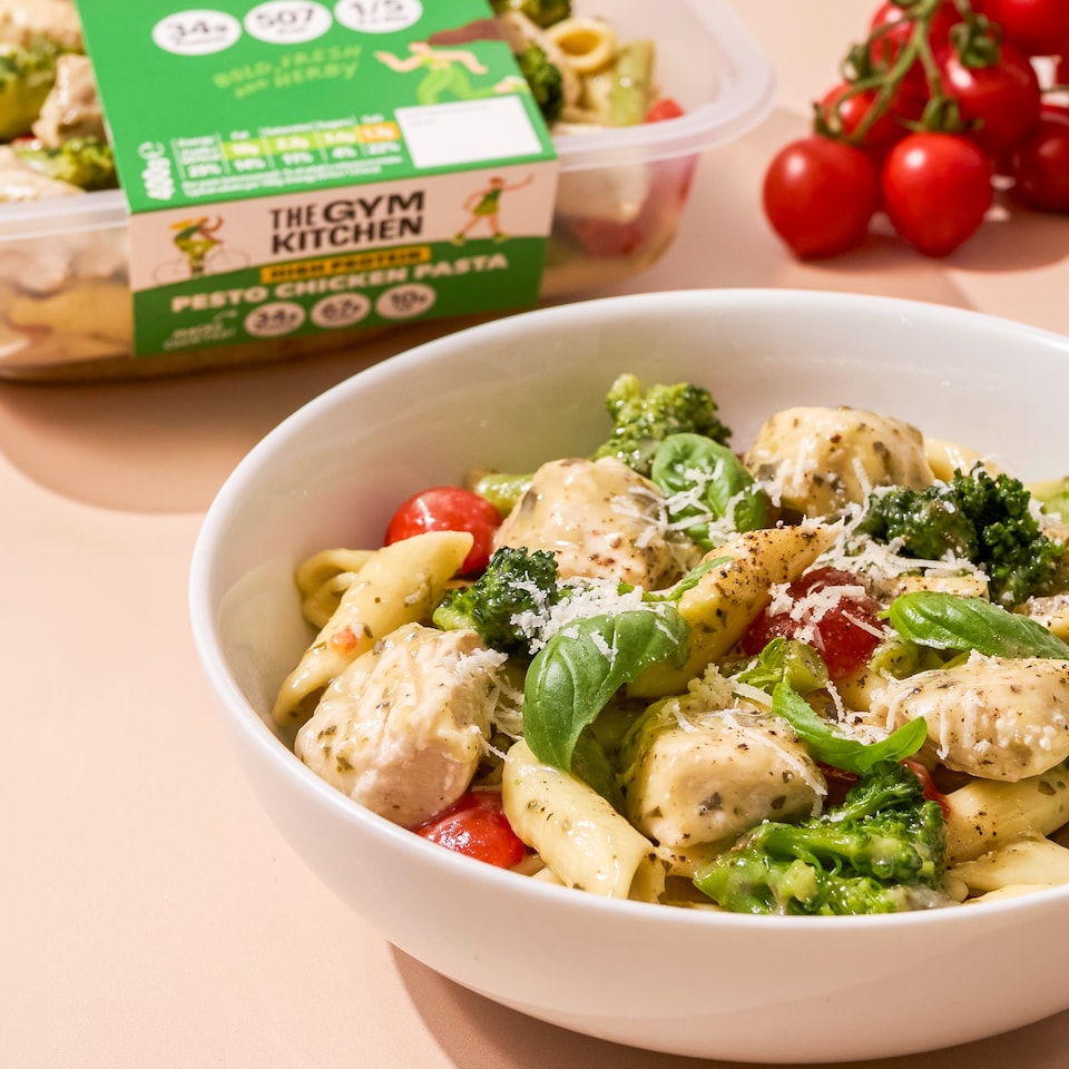 image 1 of The Gym Kitchen Chicken Pesto Pasta 400g