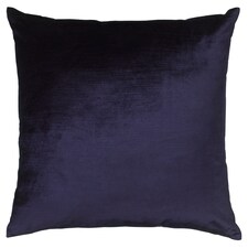 Fox And Ivy Shiny Velvet Cushion Navy