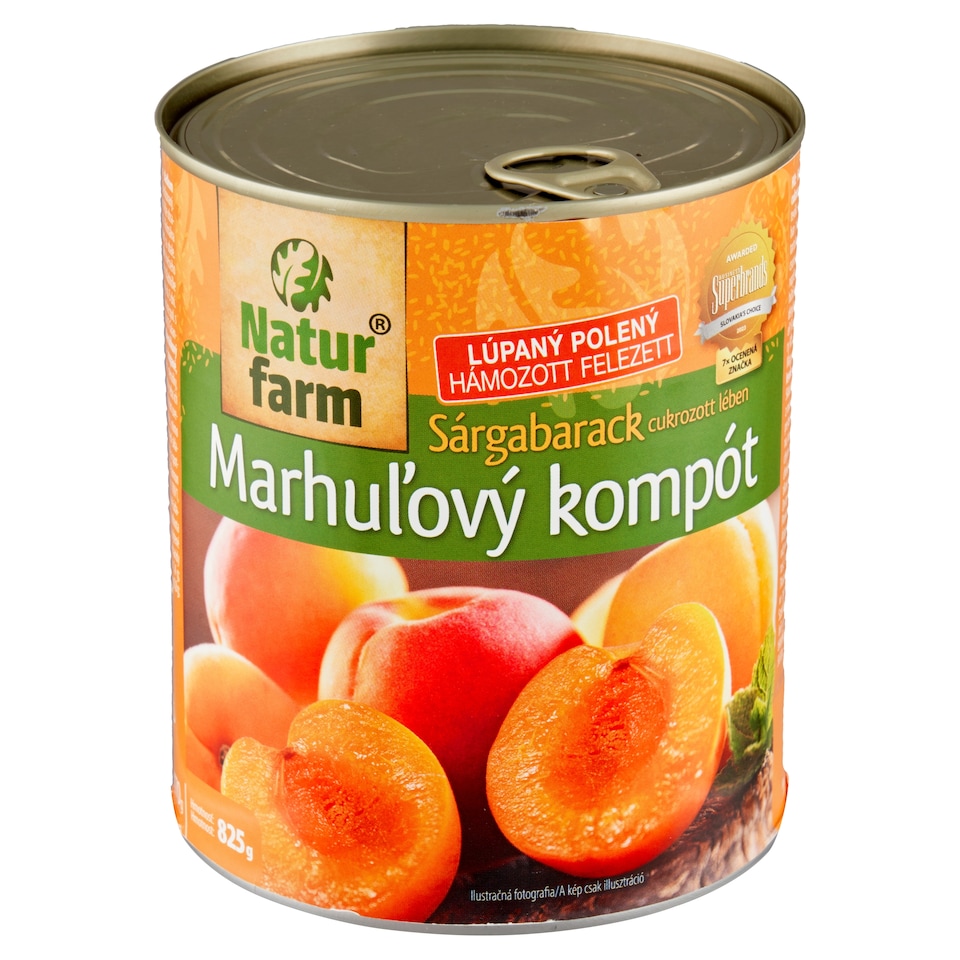 obrázok 1 z Natur Farm Marhuľový kompót 825 g