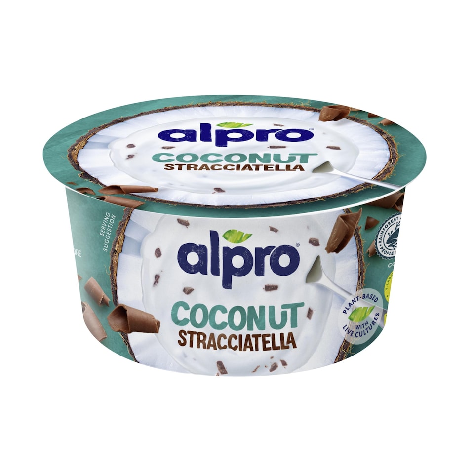 image 1 of ALPRO Coconut fermented product Stracciatella 120g