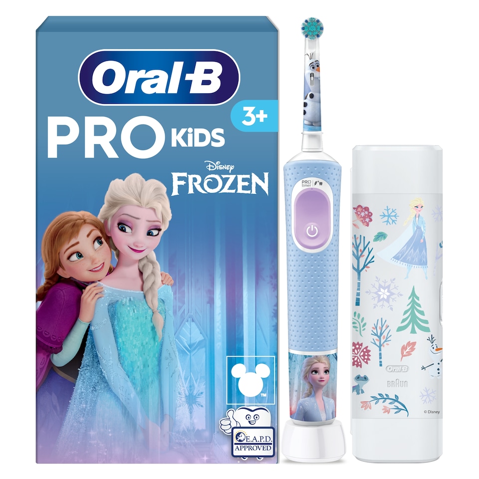 obrázok 1 z Oral-B Pro Kids Ľadové kráľovstvo Elektrická Zubná Kefka