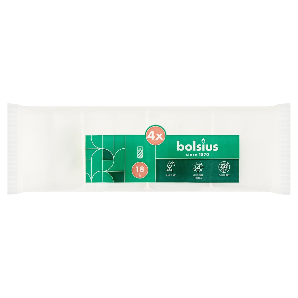 Bolsius Candle 4 pcs