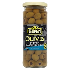 Gefen Spanish Pitted Olives 227G