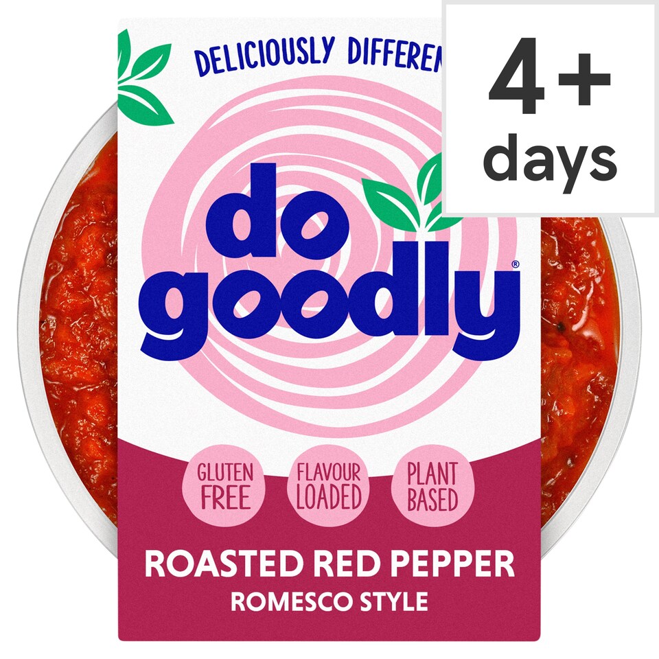 image 1 of Do Goodly Dips Roasted Red Pepper - Romesco Style 150g