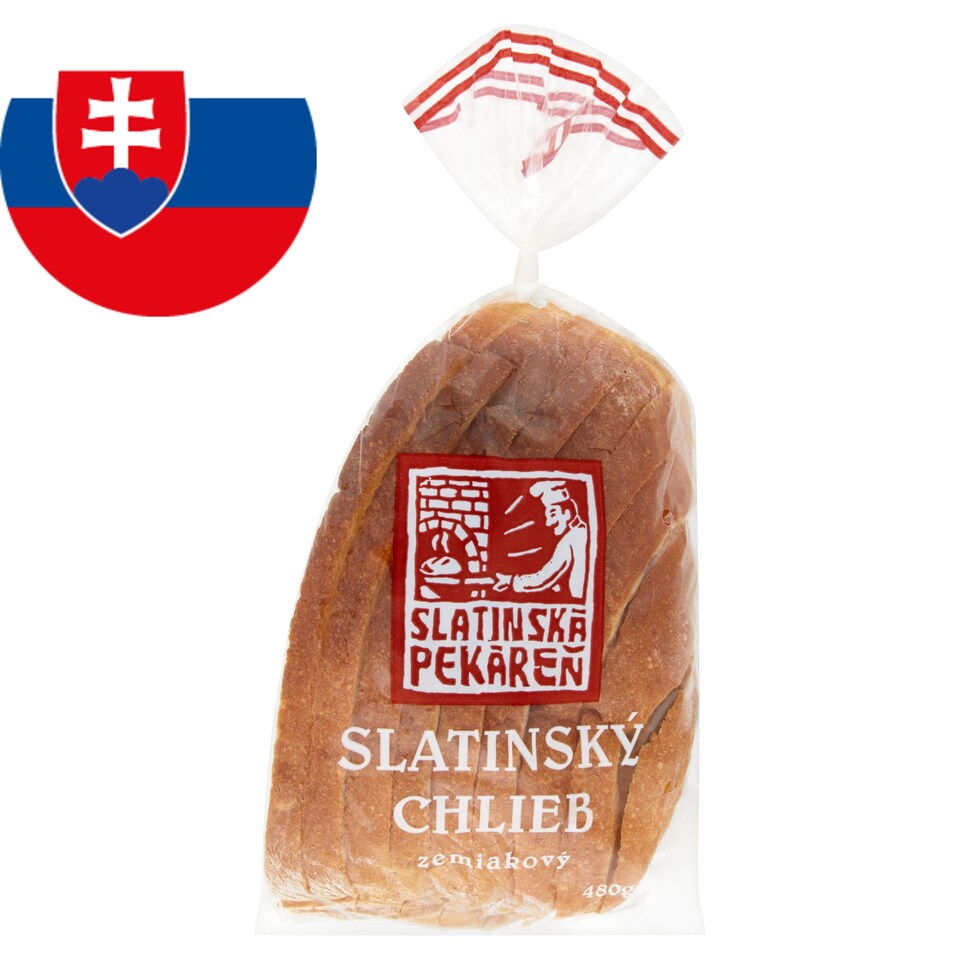 Slatinská Pekáreň Slatinský chlieb zemiakový 480 g