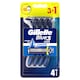 image 2 of Gillette Blue3 Plus Comfort, Disposable Razors For Men, 4-Pack Razors
