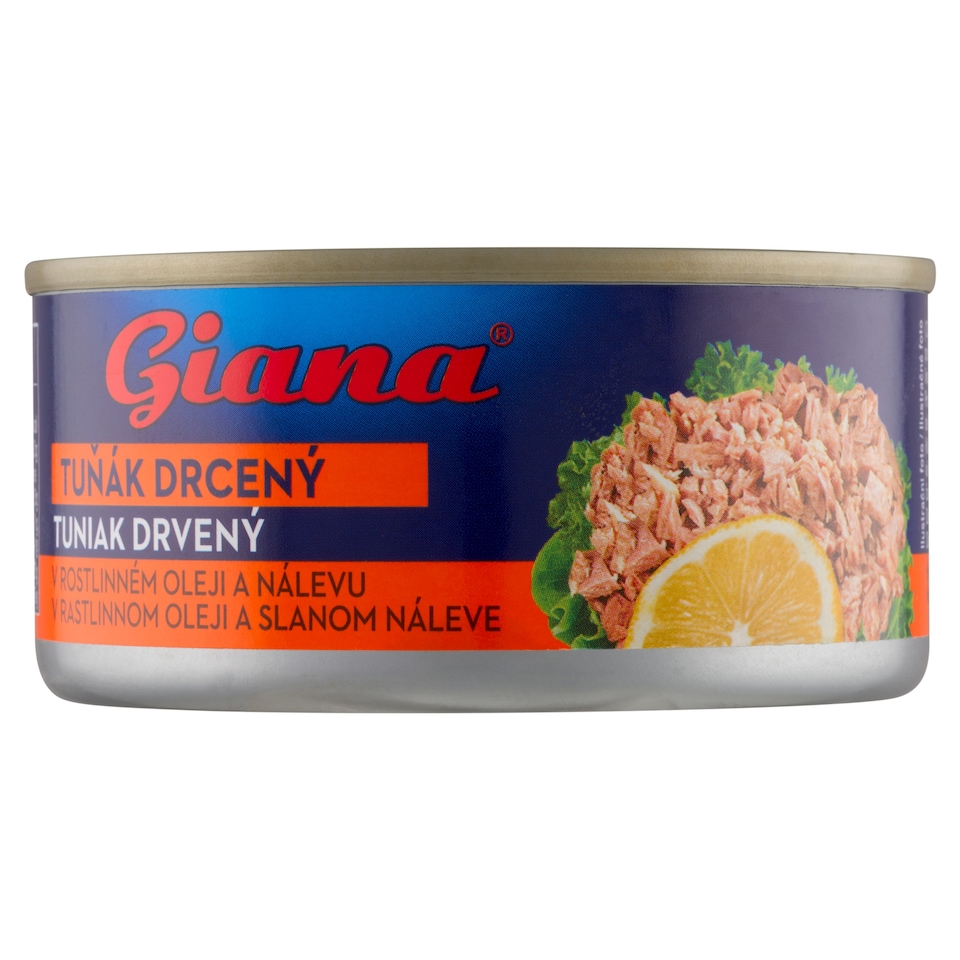 Obrázek 1 pro produkt Giana Tuňák drcený v rostlinném oleji a nálevu 170g
