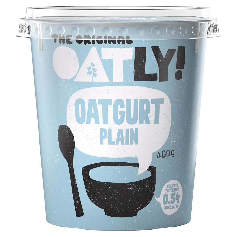 image 1 of Oatly Plain Oatgurt 400G