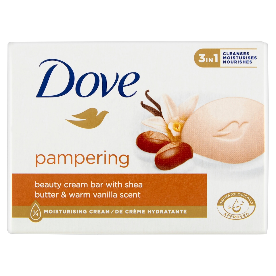 obrázok 1 z Dove Pampering Bambucké maslo a vanilka Krémová tableta 90 g